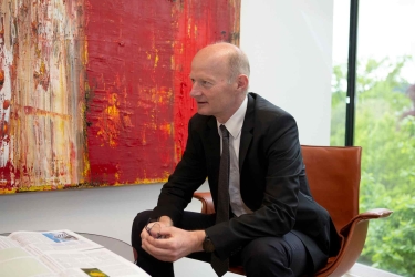 Dr. Franz Gasselsberger, Generaldirektor der Oberbank